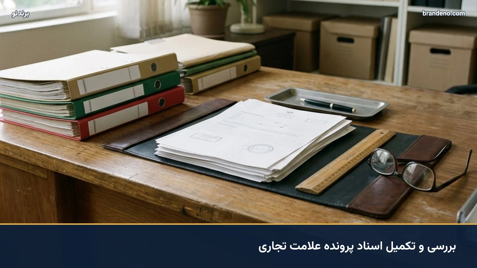 بررسی و تکمیل اسناد پرونده علامت تجاری