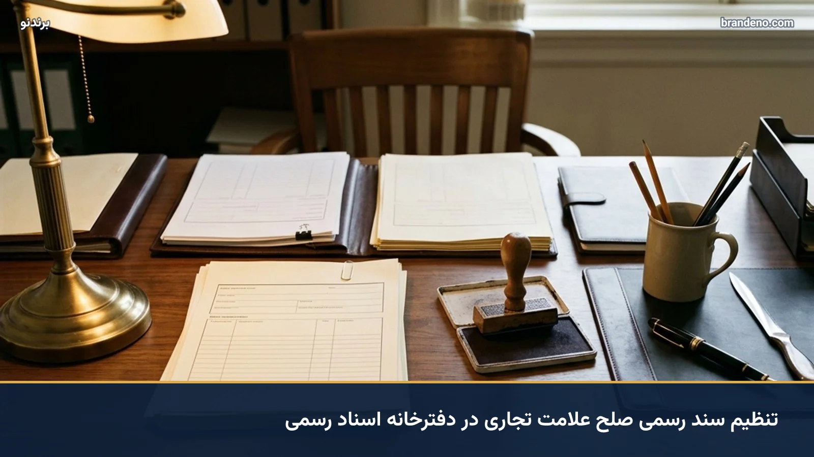 تنظیم سند رسمی صلح علامت تجاری در دفترخانه اسناد رسمی