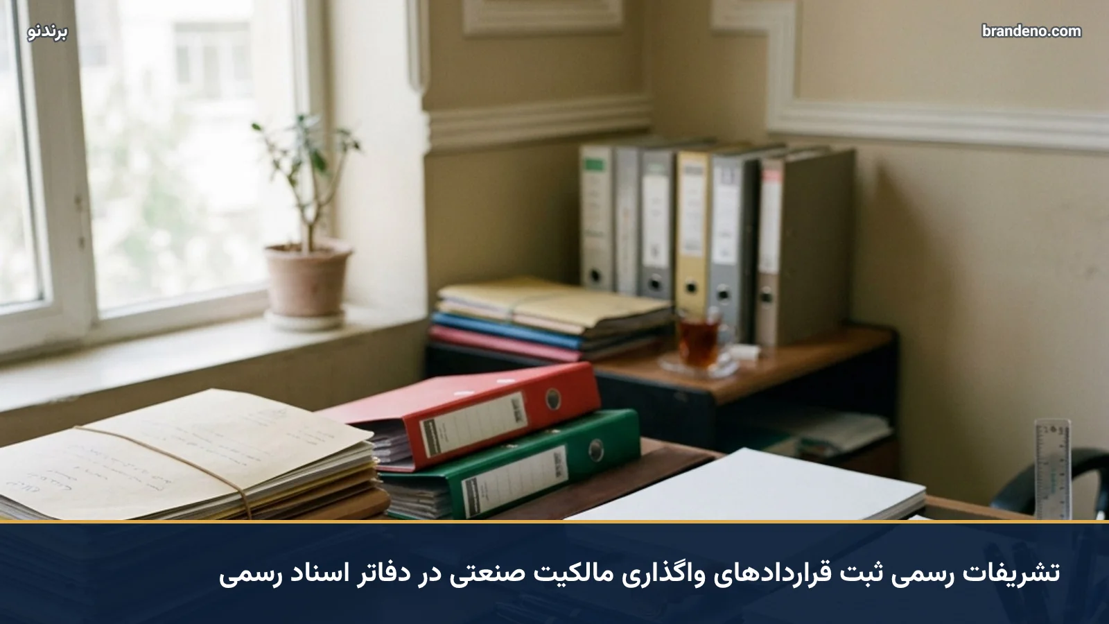 تشریفات رسمی ثبت قراردادهای واگذاری مالکیت صنعتی در دفاتر اسناد رسمی