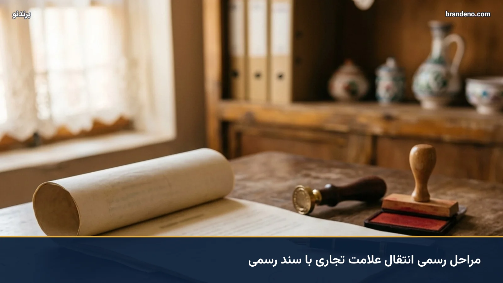 مراحل رسمی انتقال علامت تجاری با سند رسمی
