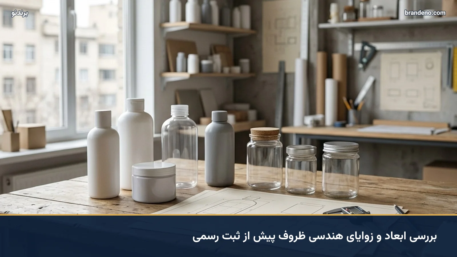 بررسی ابعاد و زوایای هندسی ظروف پیش از ثبت رسمی