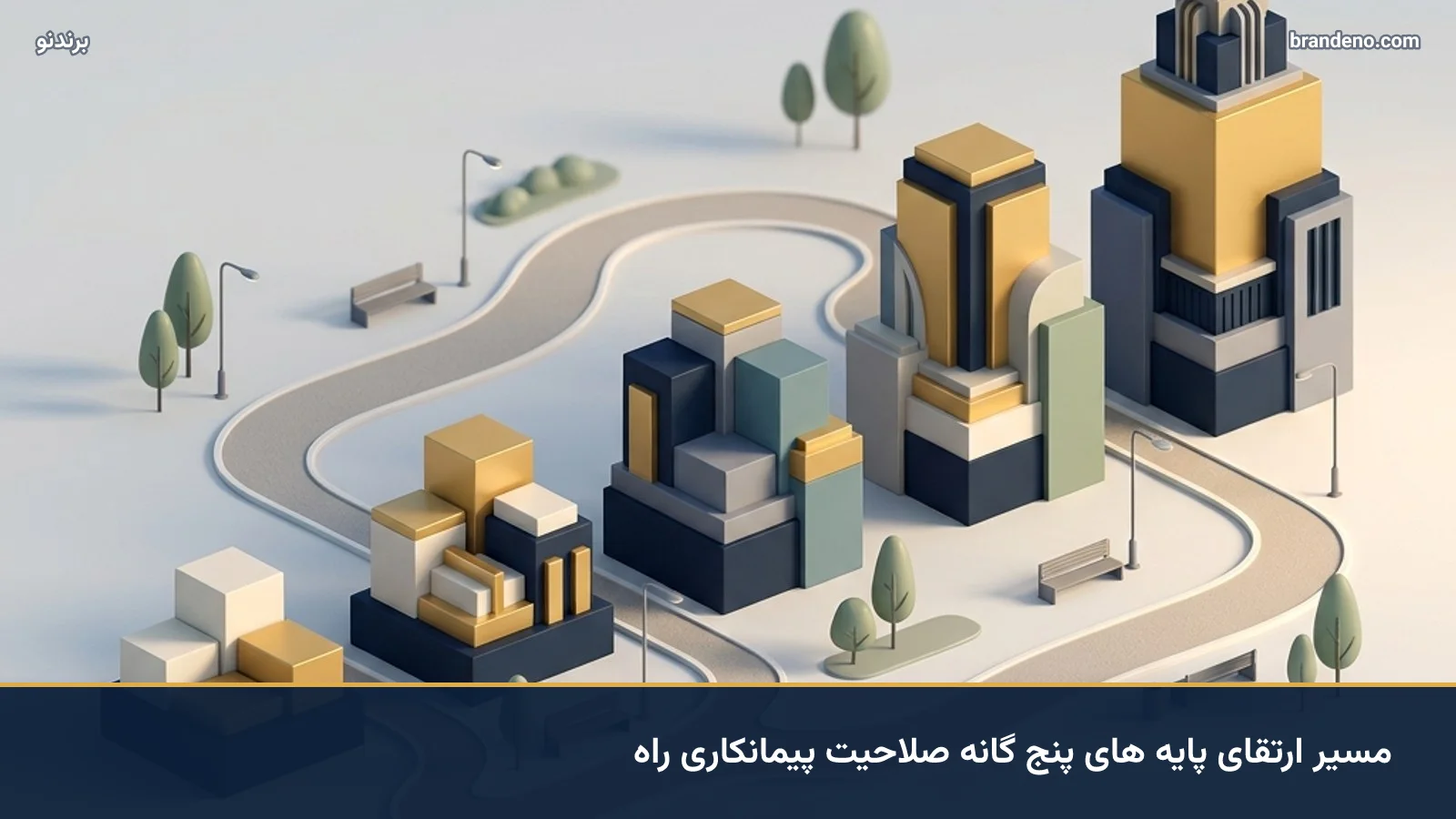 مسیر ارتقای پایه های پنج گانه صلاحیت پیمانکاری راه