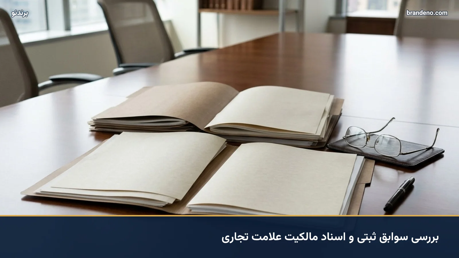 بررسی سوابق ثبتی و اسناد مالکیت علامت تجاری