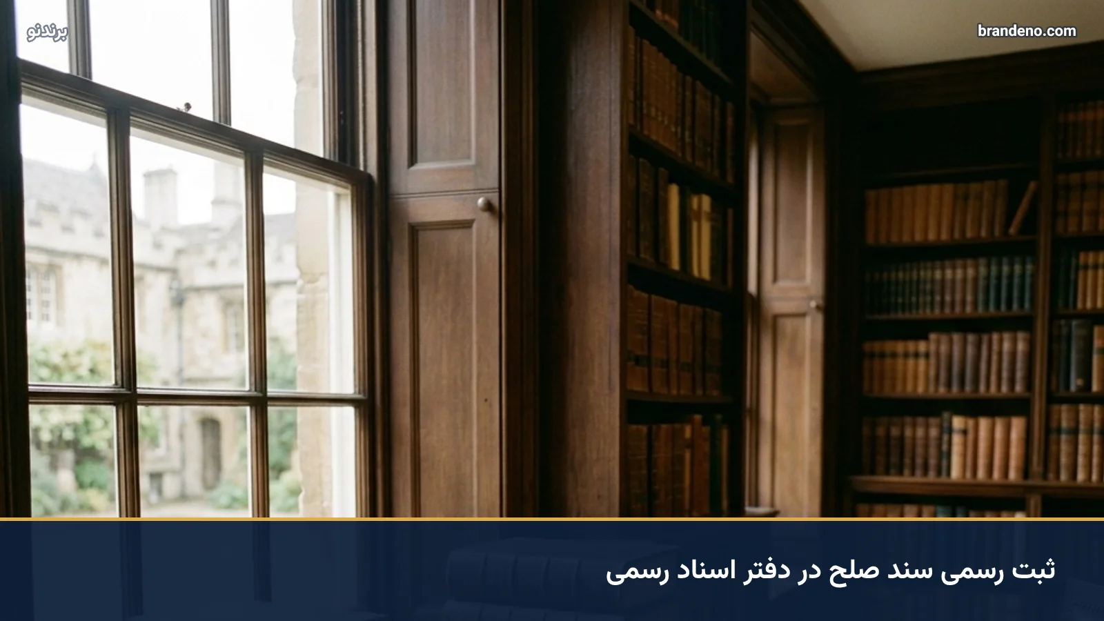ثبت رسمی سند صلح در دفتر اسناد رسمی