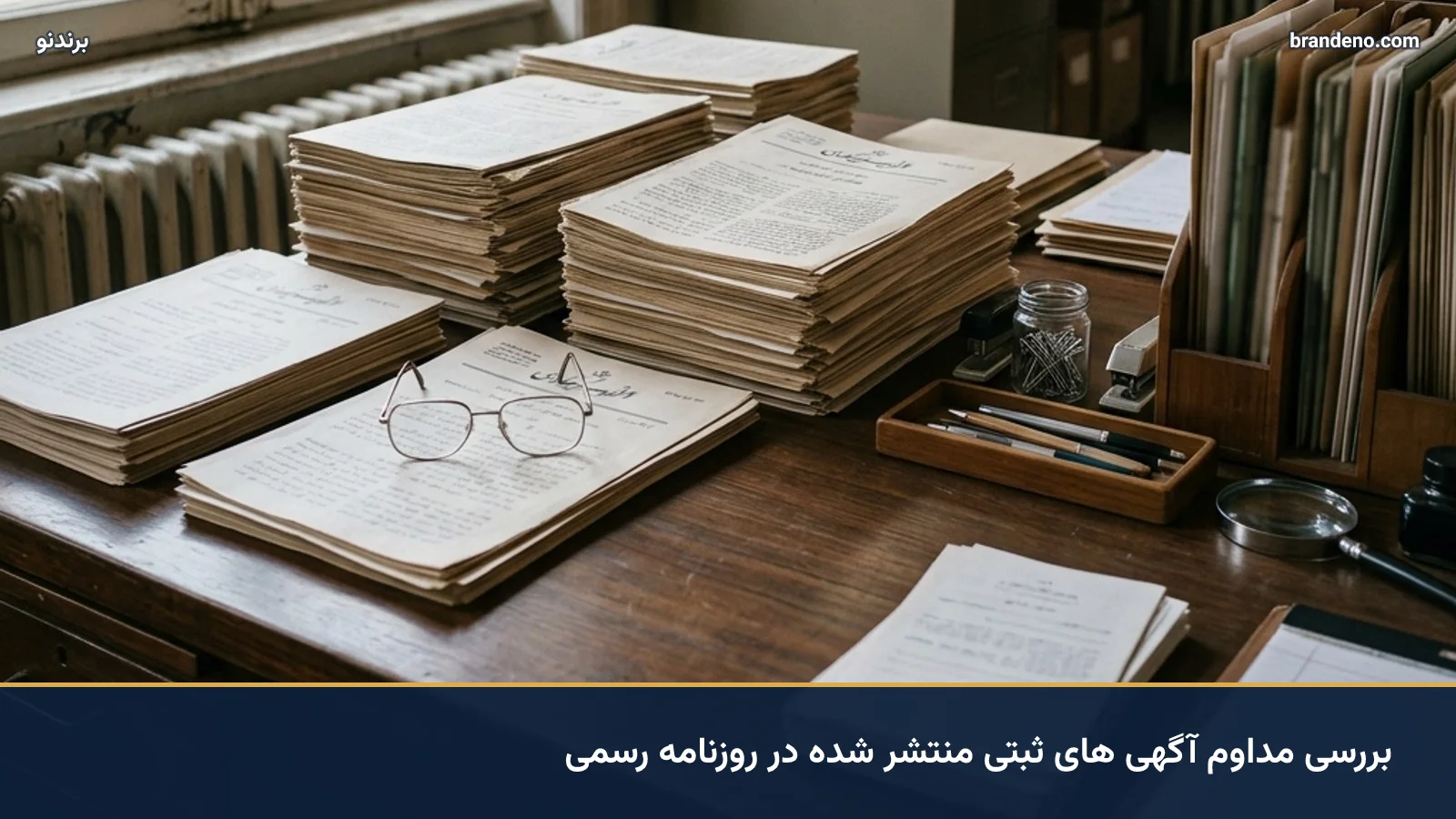 بررسی مداوم آگهی های ثبتی منتشر شده در روزنامه رسمی