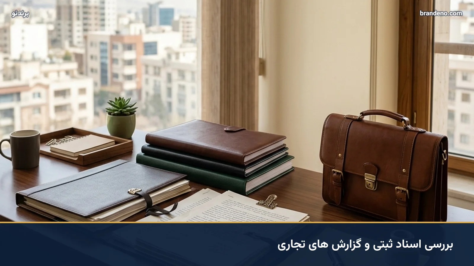 بررسی اسناد ثبتی و گزارش های تجاری